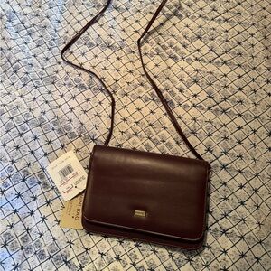 Buxton Brown Crossbody Bag